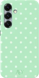 AVY Samsung Galaxy S24 Plus Hoesje MagSafe Back Cover Mint Breeze afbeelding