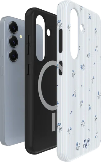 AVY Samsung Galaxy S24 Plus Hoesje MagSafe Back Cover Sky Blossom afbeelding 12