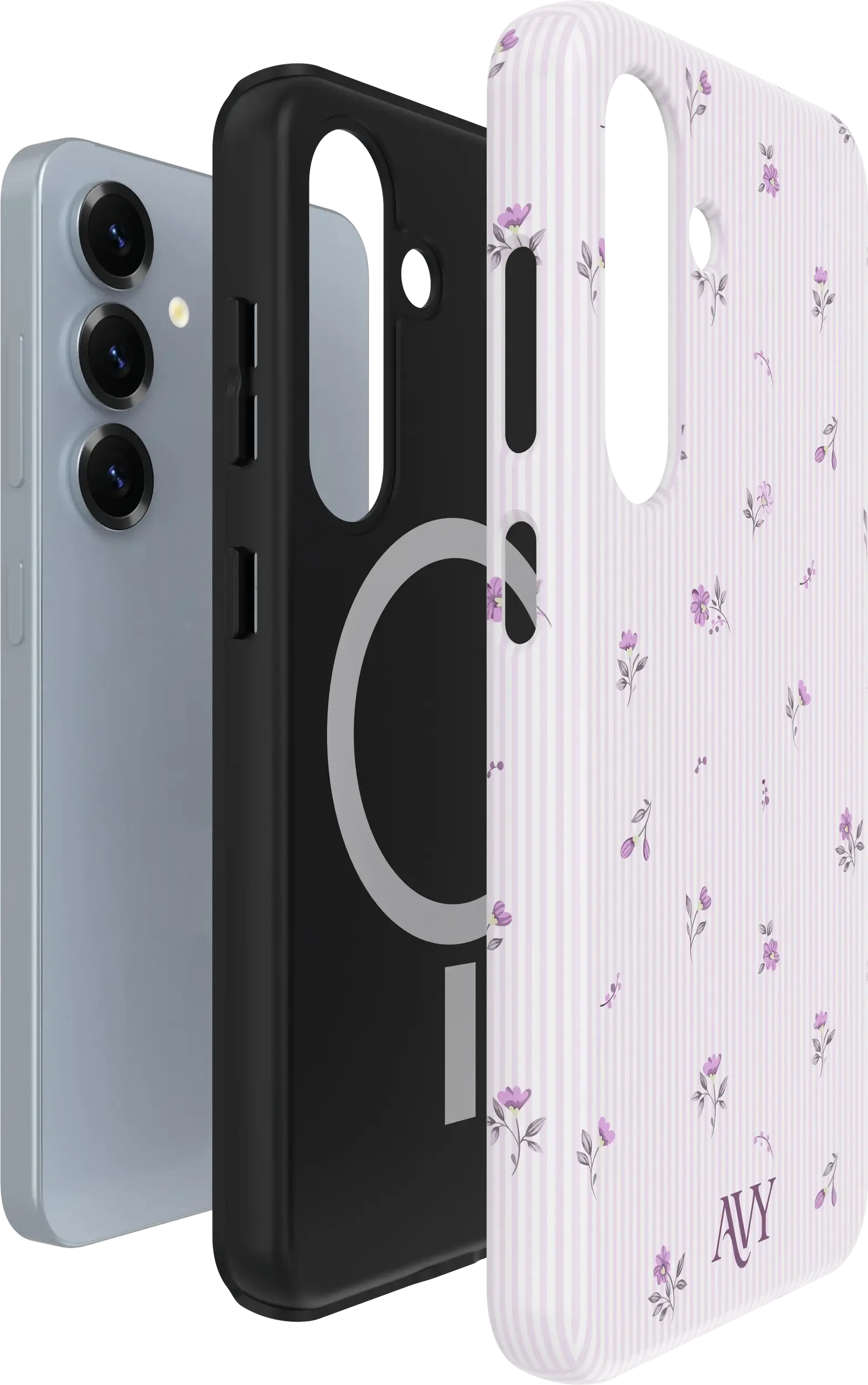 AVY Samsung Galaxy S24 Plus Hoesje MagSafe Back Cover Lila Dream afbeelding 13