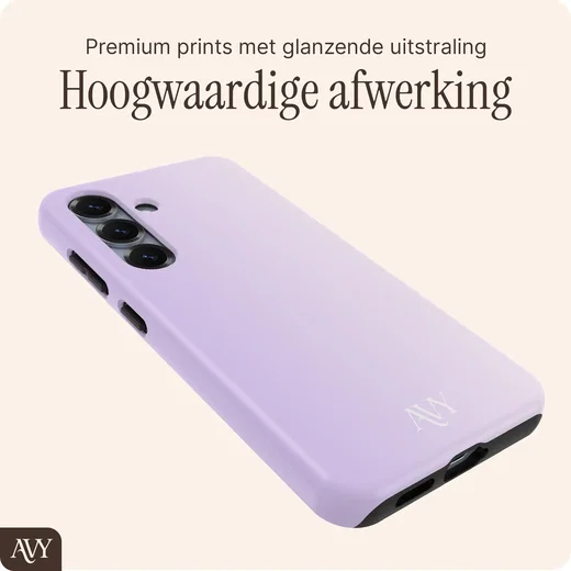 AVY Samsung Galaxy S24 Plus Hoesje MagSafe Back Cover Lavender Glow afbeelding 9