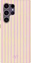 AVY Samsung Galaxy S24 Ultra Hoesje MagSafe Back Cover Pink Lemonade