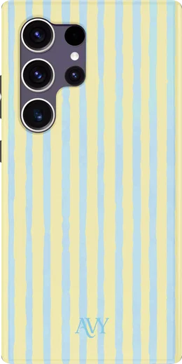 AVY Samsung Galaxy S24 Ultra Hoesje MagSafe Back Cover Lemon Sky afbeelding 1