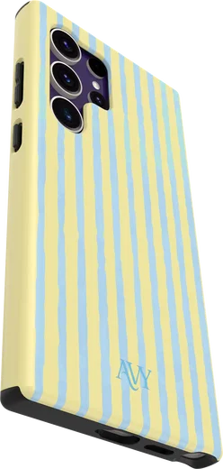 AVY Samsung Galaxy S24 Ultra Hoesje MagSafe Back Cover Lemon Sky afbeelding 12