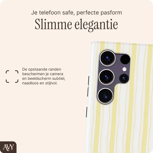 AVY Samsung Galaxy S24 Ultra Hoesje MagSafe Back Cover Sunset Coast afbeelding 8