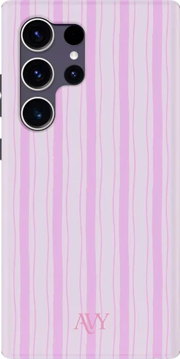 AVY Samsung Galaxy S24 Ultra Hoesje MagSafe Back Cover Pink Horizon afbeelding 1