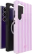 AVY Samsung Galaxy S24 Ultra Hoesje MagSafe Back Cover Pink Horizon afbeelding 12