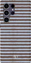 AVY Samsung Galaxy S24 Ultra Hoesje MagSafe Back Cover Ocean Latte