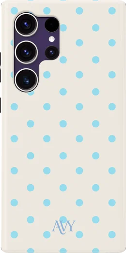 AVY Samsung Galaxy S24 Ultra Hoesje MagSafe Back Cover Riviera Dots afbeelding 1