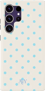 AVY Samsung Galaxy S24 Ultra Hoesje MagSafe Back Cover Riviera Dots