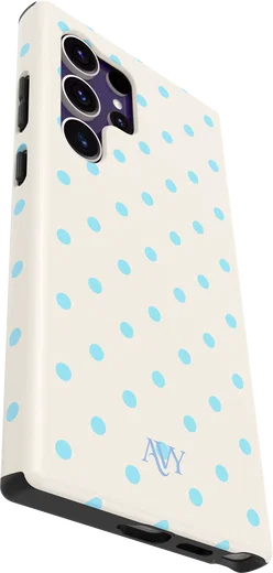 AVY Samsung Galaxy S24 Ultra Hoesje MagSafe Back Cover Riviera Dots afbeelding 13
