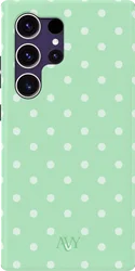 AVY Samsung Galaxy S24 Ultra Hoesje MagSafe Back Cover Mint Breeze afbeelding