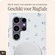 AVY Samsung Galaxy S24 Ultra Hoesje MagSafe Back Cover Sky Blossom afbeelding 6