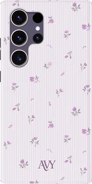 AVY Samsung Galaxy S24 Ultra Hoesje MagSafe Back Cover Lila Dream