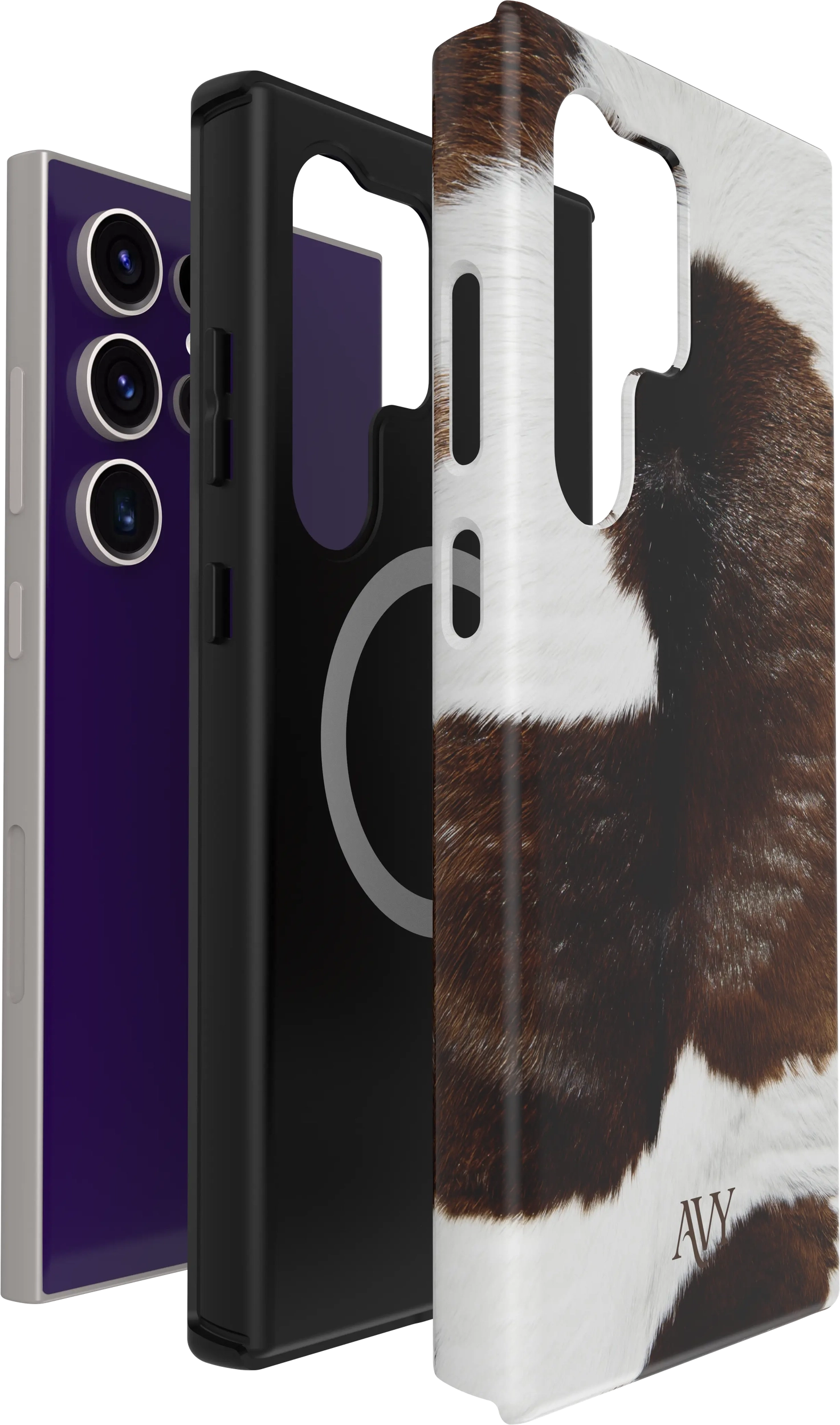 AVY Samsung Galaxy S24 Ultra Hoesje MagSafe Back Cover Rodeo Muse afbeelding 12