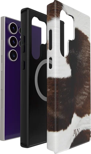 AVY Samsung Galaxy S24 Ultra Hoesje MagSafe Back Cover Rodeo Muse afbeelding 12