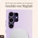 AVY Samsung Galaxy S24 Ultra Hoesje MagSafe Back Cover Lavender Glow afbeelding 6