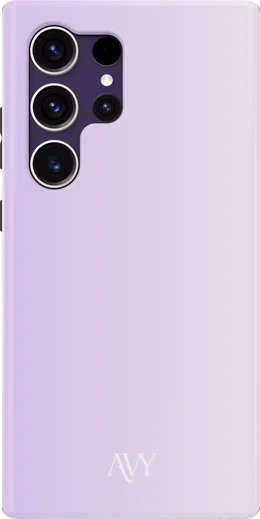AVY Samsung Galaxy S24 Ultra Hoesje MagSafe Back Cover Lavender Glow afbeelding 1