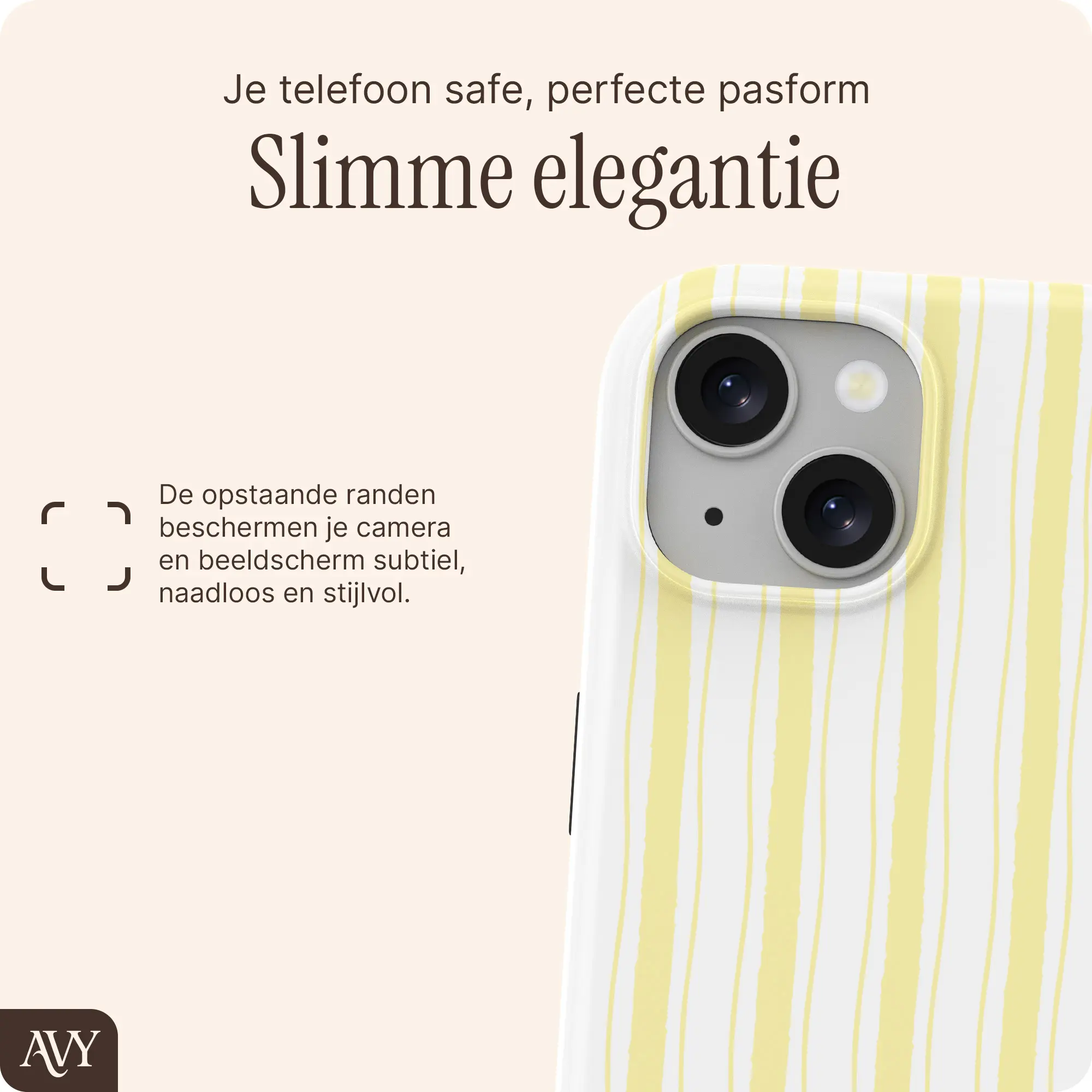 AVY Apple iPhone 15 Hoesje MagSafe Back Cover Sunset Coast afbeelding 9