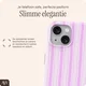 AVY Apple iPhone 15 Hoesje MagSafe Back Cover Pink Horizon afbeelding 9