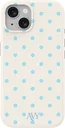 AVY Apple iPhone 15 Hoesje MagSafe Back Cover Riviera Dots