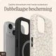 AVY Apple iPhone 15 Hoesje MagSafe Back Cover Vintage Lace afbeelding 6