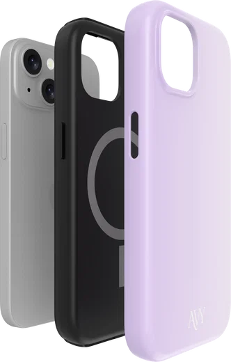 AVY Apple iPhone 15 Hoesje MagSafe Back Cover Lavender Glow afbeelding 14