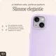 AVY Apple iPhone 15 Hoesje MagSafe Back Cover Lavender Glow afbeelding 9