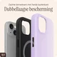 AVY Apple iPhone 15 Hoesje MagSafe Back Cover Lavender Glow afbeelding 6