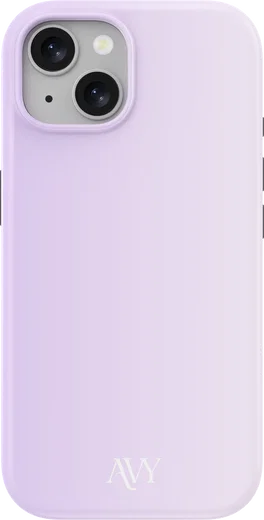 AVY Apple iPhone 15 Hoesje MagSafe Back Cover Lavender Glow afbeelding 1