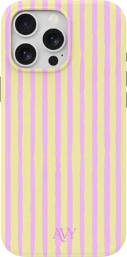 AVY Apple iPhone 15 Pro Hoesje MagSafe Back Cover Pink Lemonade