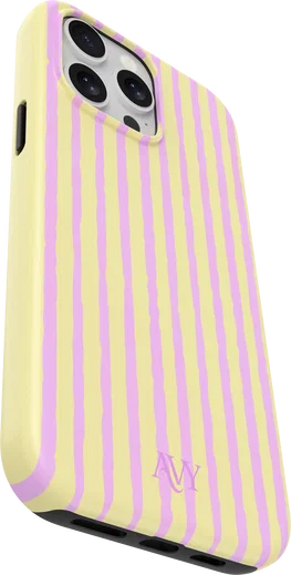 AVY Apple iPhone 15 Pro Hoesje MagSafe Back Cover Pink Lemonade afbeelding 13