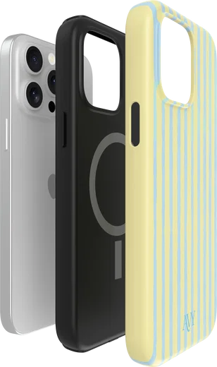 AVY Apple iPhone 15 Pro Hoesje MagSafe Back Cover Lemon Sky afbeelding 14