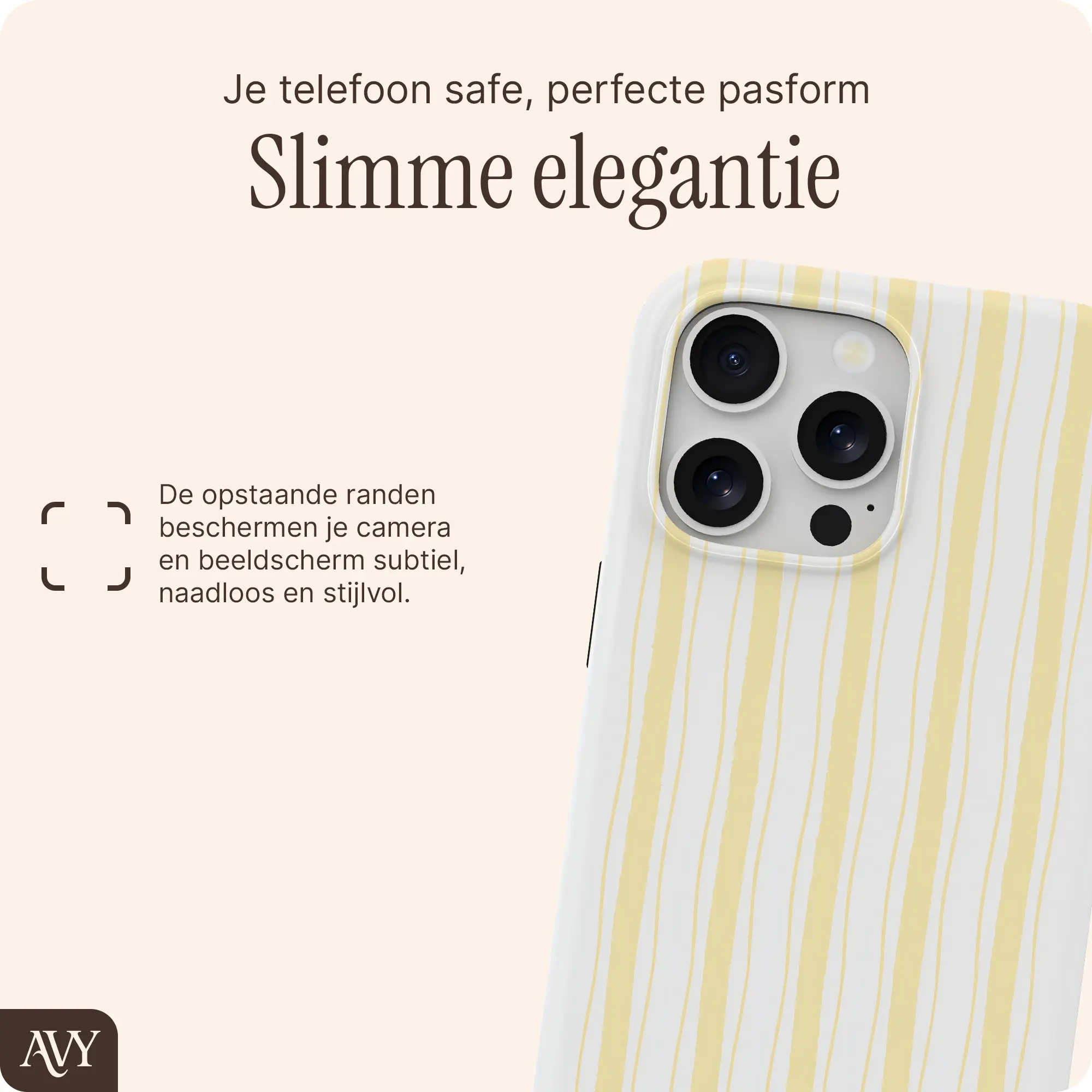 AVY Apple iPhone 15 Pro Hoesje MagSafe Back Cover Sunset Coast afbeelding 9