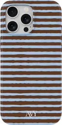 AVY Apple iPhone 15 Pro Hoesje MagSafe Back Cover Ocean Latte afbeelding