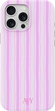 AVY Apple iPhone 15 Pro Max Hoesje MagSafe Back Cover Pink Horizon