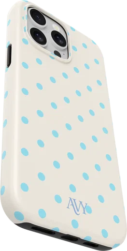 AVY Apple iPhone 15 Pro Max Hoesje MagSafe Back Cover Riviera Dots afbeelding 14
