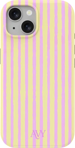 AVY Apple iPhone 14 / 13 Hoesje MagSafe Back Cover Pink Lemonade afbeelding 1