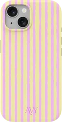 AVY Apple iPhone 14 / 13 Hoesje MagSafe Back Cover Pink Lemonade afbeelding