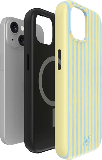 AVY Apple iPhone 14 / 13 Hoesje MagSafe Back Cover Lemon Sky afbeelding 12