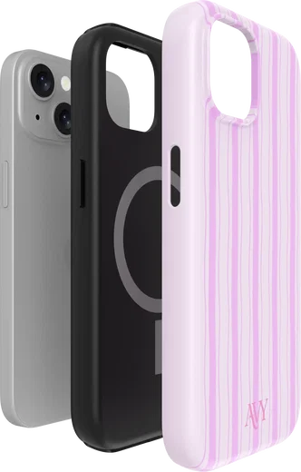 AVY Apple iPhone 14 / 13 Hoesje MagSafe Back Cover Pink Horizon afbeelding 12