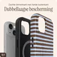 AVY Apple iPhone 14 / 13 Hoesje MagSafe Back Cover Ocean Latte afbeelding 5