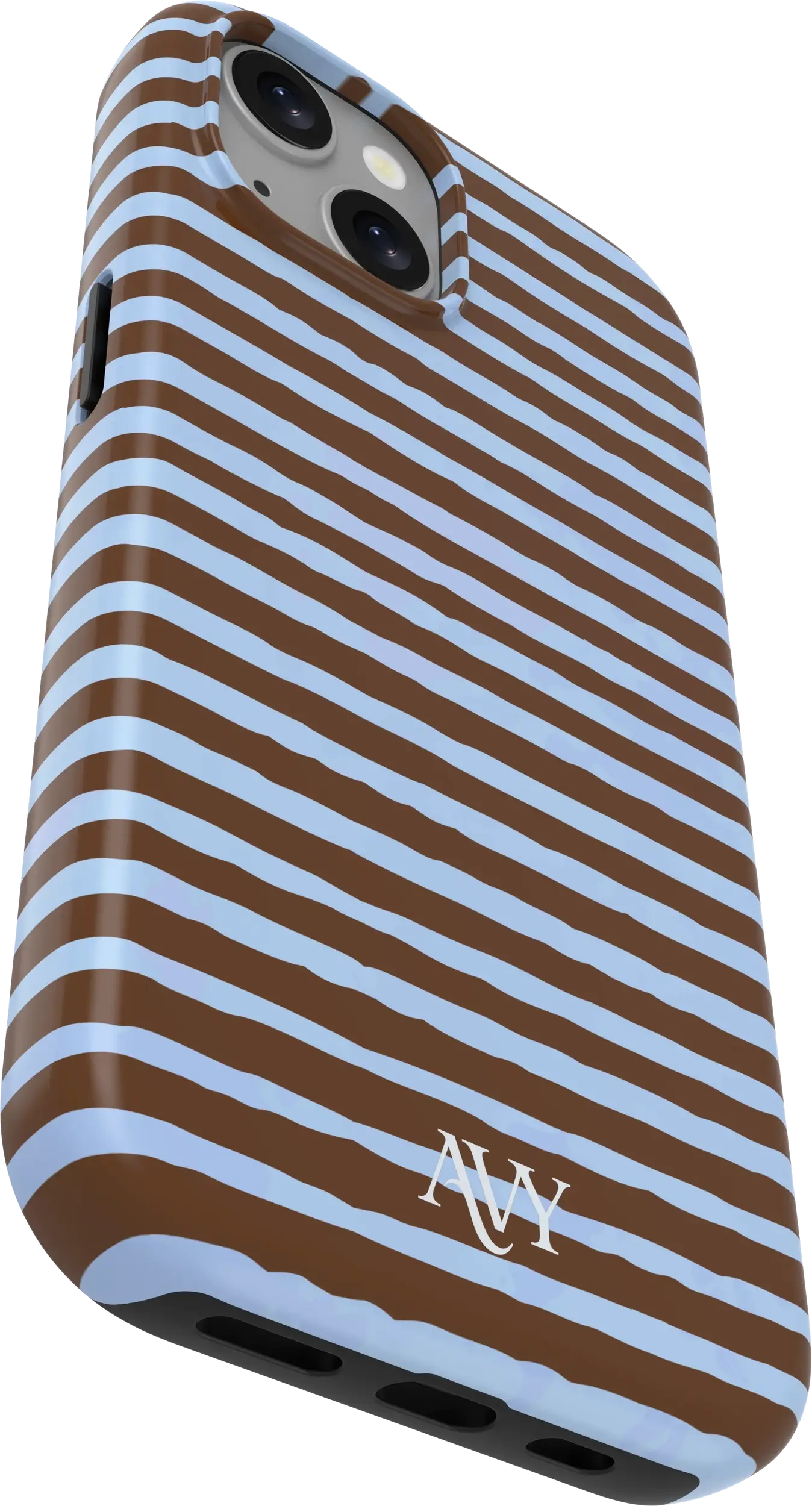 AVY Apple iPhone 14 / 13 Hoesje MagSafe Back Cover Ocean Latte afbeelding 13