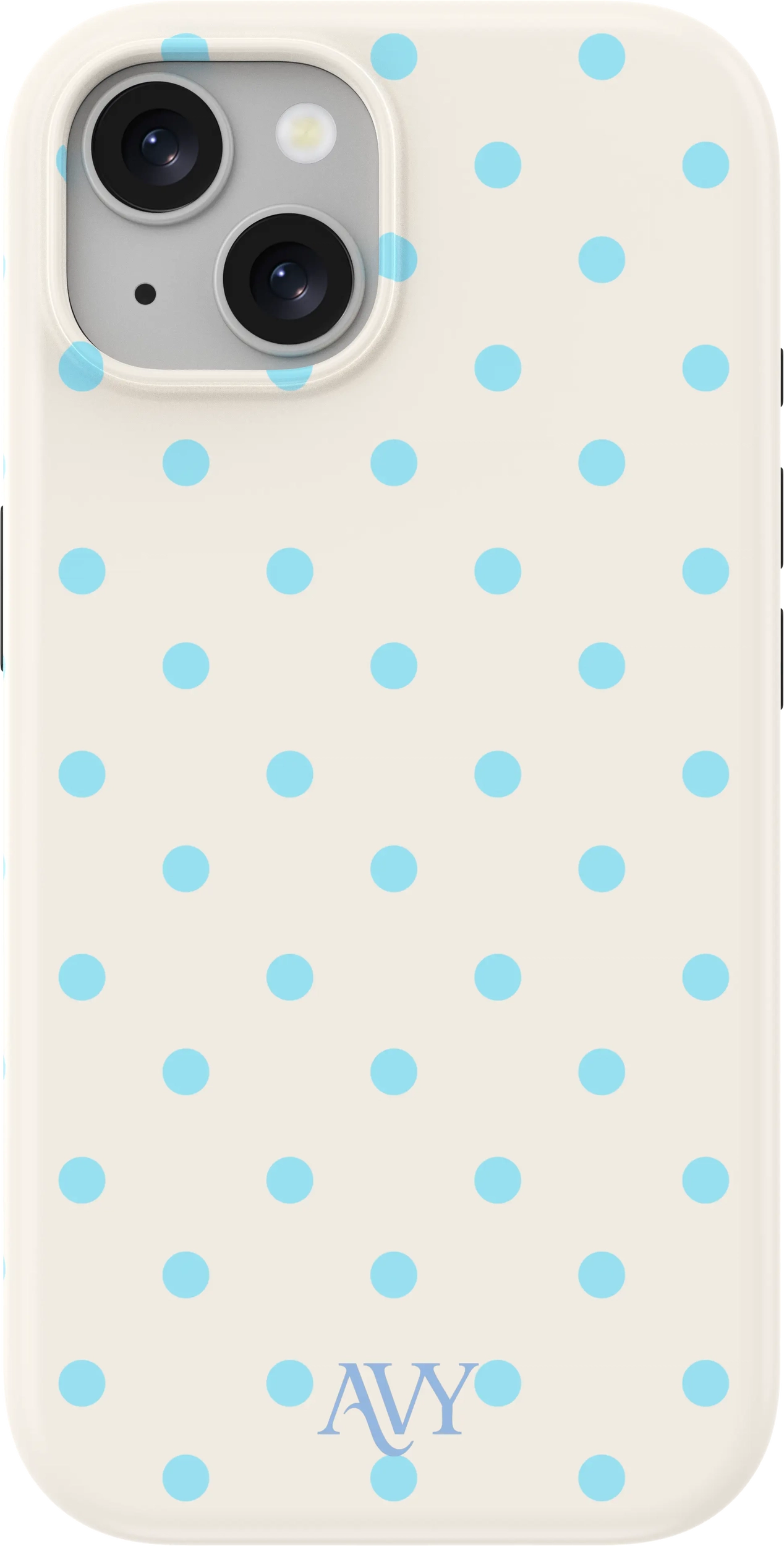 AVY Apple iPhone 14 / 13 Hoesje MagSafe Back Cover Riviera Dots afbeelding 1