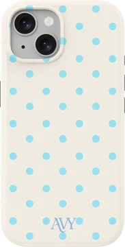 AVY Apple iPhone 14 / 13 Hoesje MagSafe Back Cover Riviera Dots