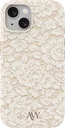 AVY Apple iPhone 14 / 13 Hoesje MagSafe Back Cover Vintage Lace