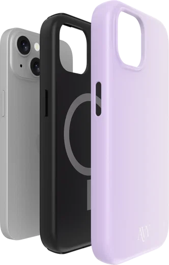 AVY Apple iPhone 14 / 13 Hoesje MagSafe Back Cover Lavender Glow afbeelding 13