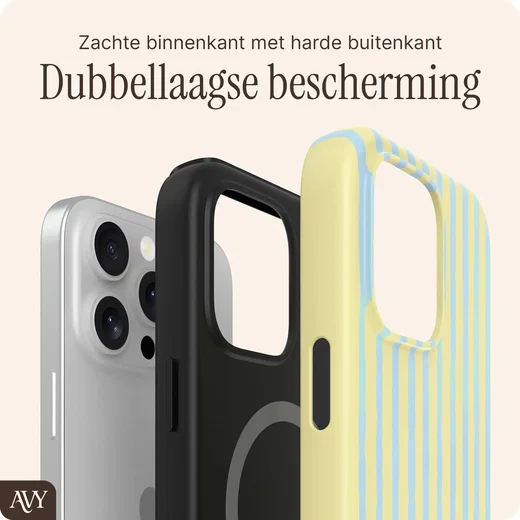 AVY Apple iPhone 14 Pro Hoesje MagSafe Back Cover Lemon Sky afbeelding 6