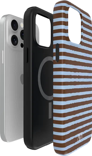 AVY Apple iPhone 14 Pro Hoesje MagSafe Back Cover Ocean Latte afbeelding 13