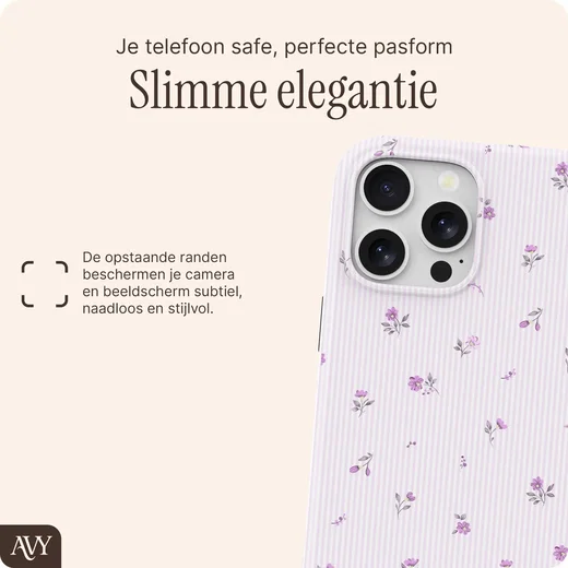 AVY Apple iPhone 14 Pro Hoesje MagSafe Back Cover Lila Dream afbeelding 8