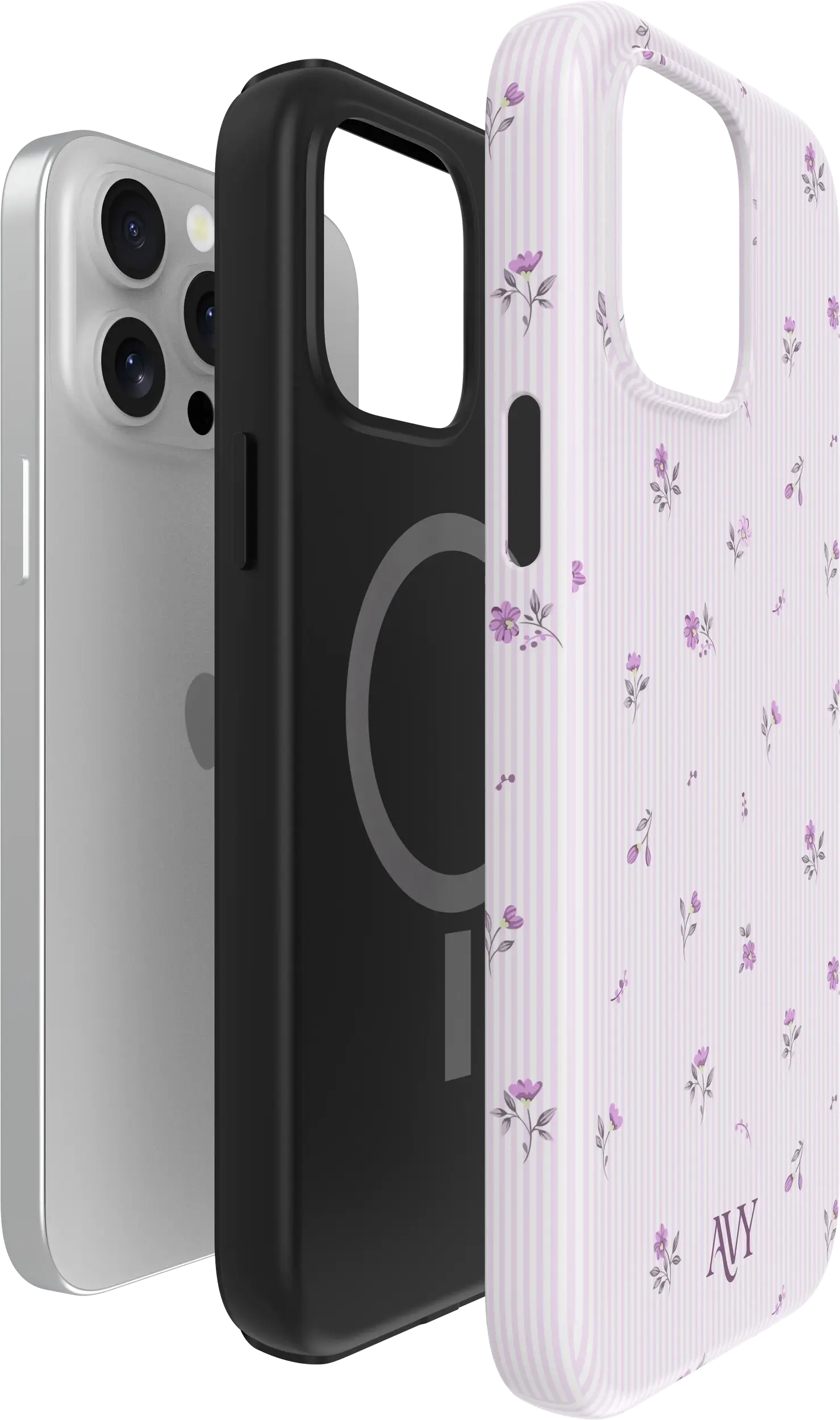 AVY Apple iPhone 14 Pro Hoesje MagSafe Back Cover Lila Dream afbeelding 14